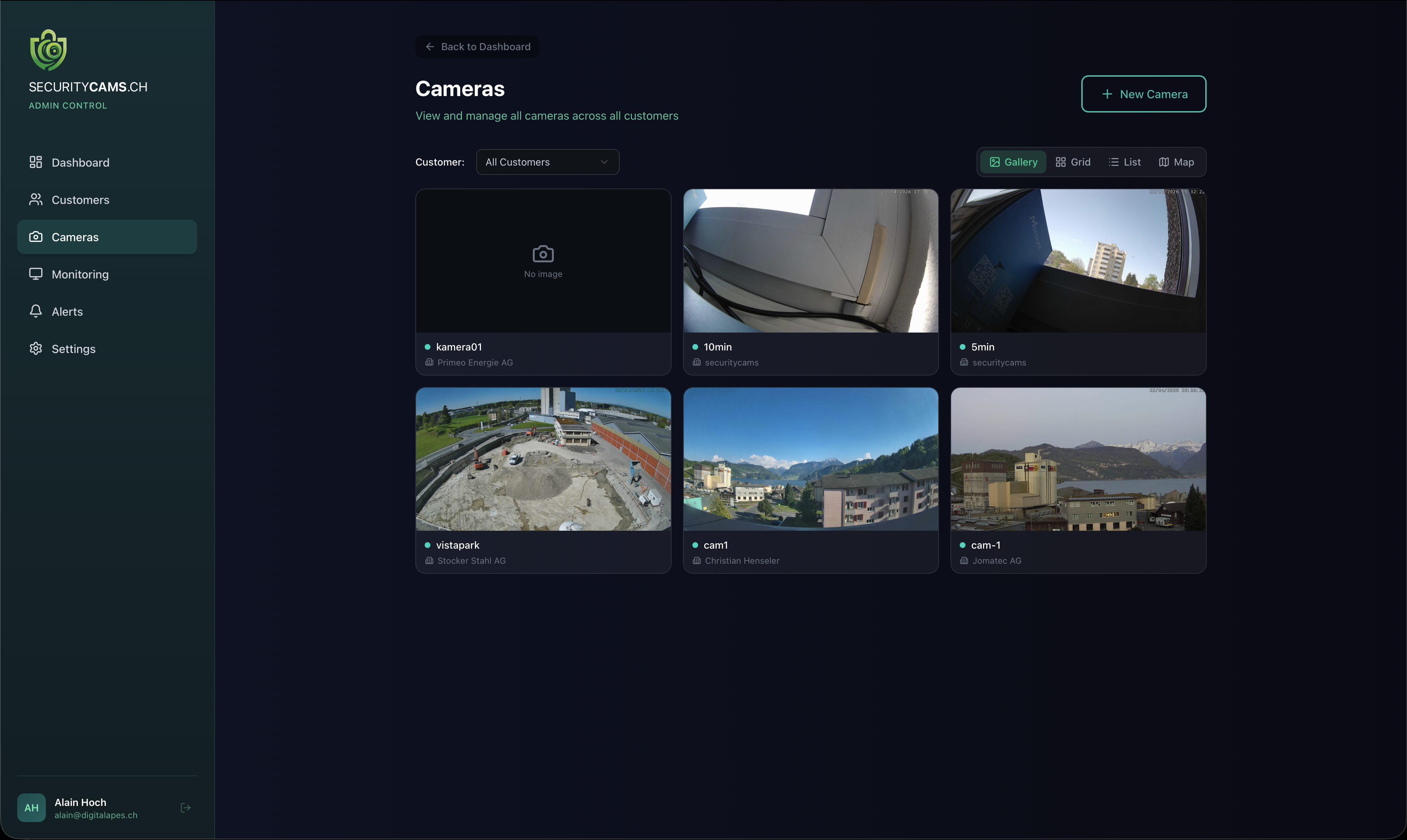 Camera Grid
